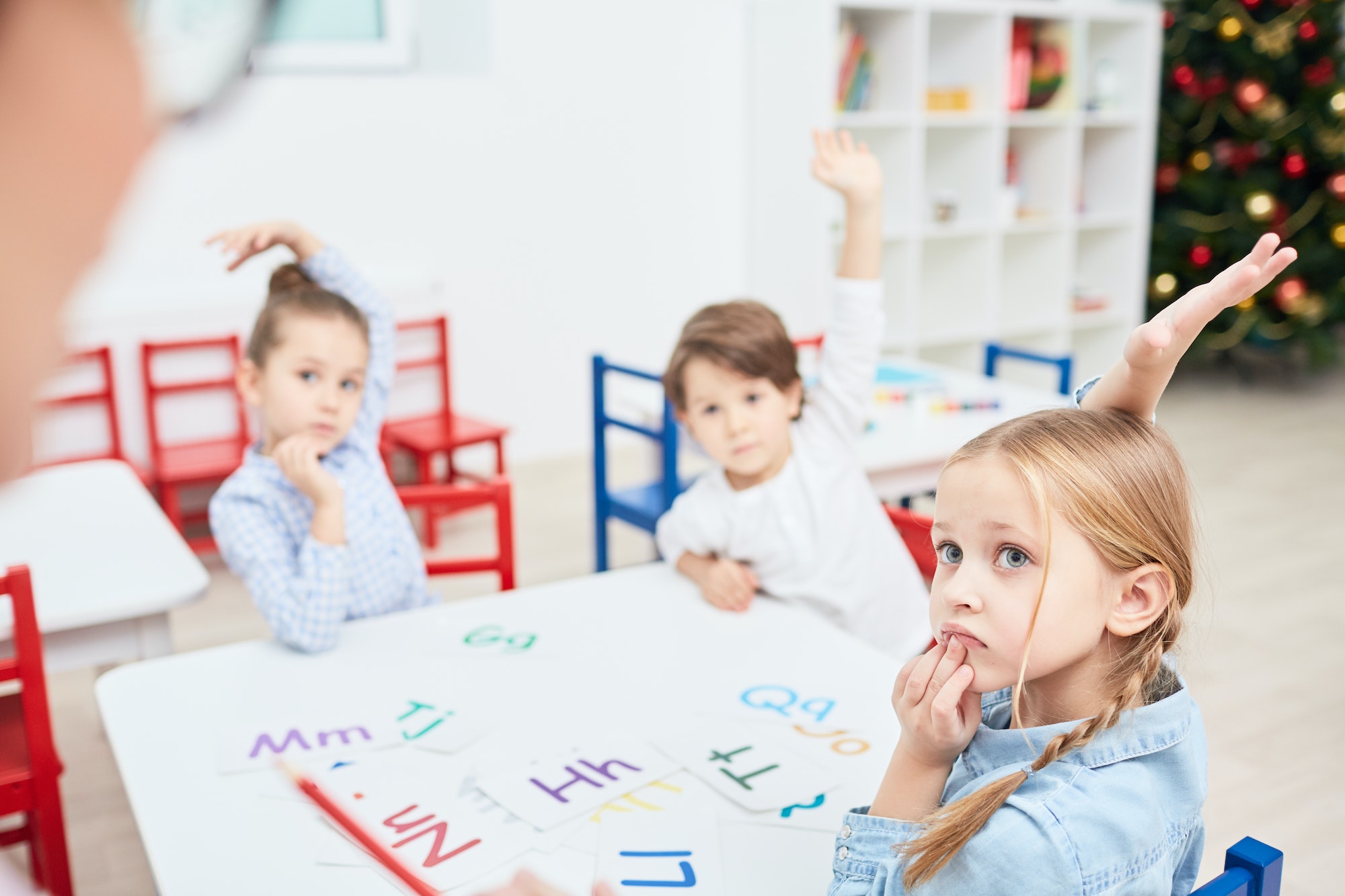 Lesson in kindergarten